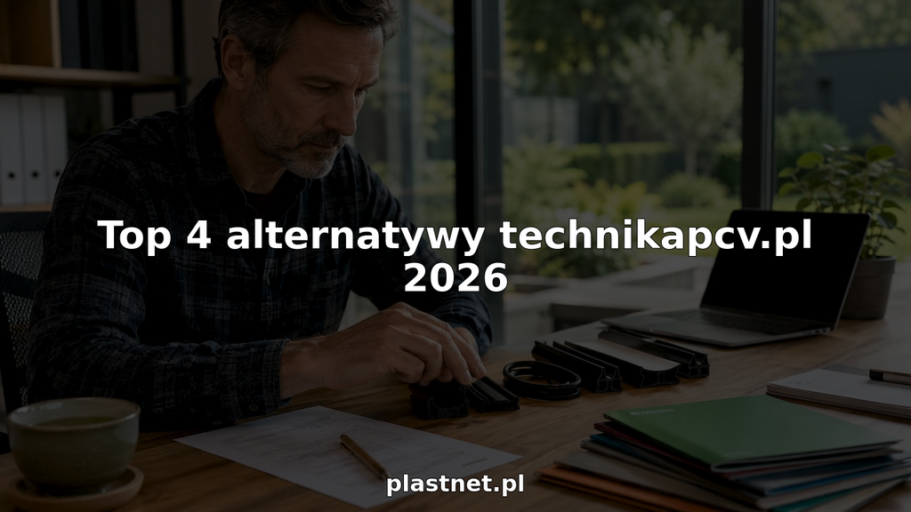 Mężczyzna przy biurku ogląda próbki uszczelek gumowych wykonanych na zamówienie.
