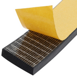 EPDM Dichtung 2x20mm selbstklebend Stoßfängerband Tür Fenster Akustik