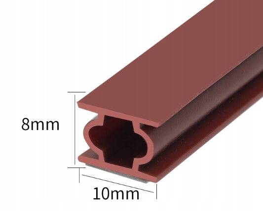 Uszczelka brąz 10x8 mm wymiary