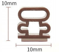 Uszczelka brąz 10x10 mm wymiary