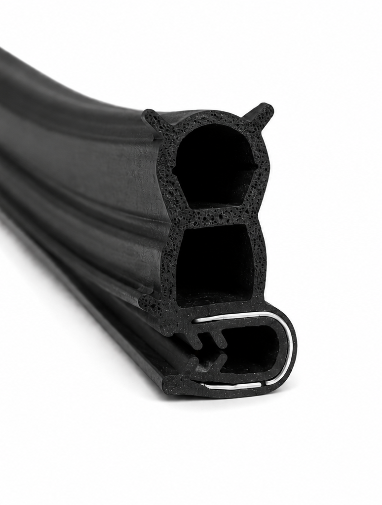 Verstärkte Busdichtung Van EPDM – Doppelkammer, Profil 31x16 mm