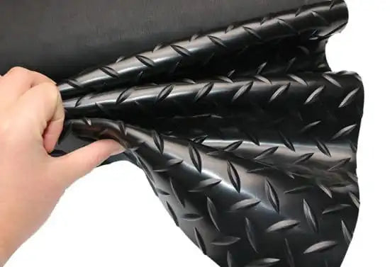 Platte, Antirutschmatte aus Gummi, Hammerteppich