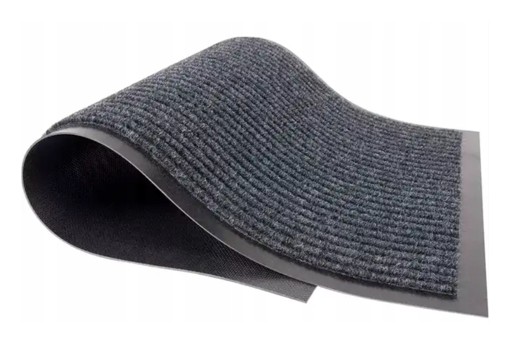 Gummi-Fußmatte für Schuhe, Eingang, außen, innen, groß, 60x40 cm