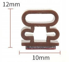 Uszczelka brąz 10x12 mm wymiary