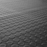 Noppen Anti-Rutsch-Matte Meterware 100x50-650 cm - Gummiläufer Noppenmatte (3mm) als Werkstatt-Boden, Gummi-Matte, Werkbank Auflage u. Boden-Matte - Gummi Matte für Keller, Anhänger